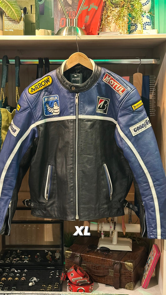 Bridgestone + Michelin Sponsored Vintage Racing Jacket
